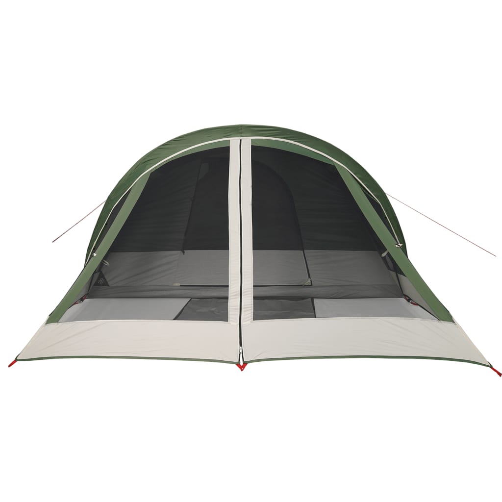 vidaXL Tente de camping de cabine 4 personnes vert imperméable