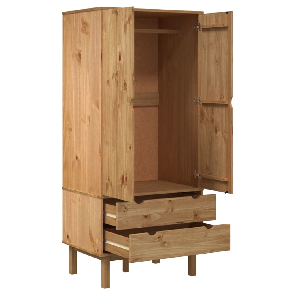 vidaXL Garde-robe OTTA 76,5x53x172 cm Bois massif de pin