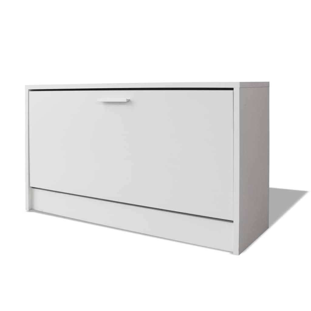 vidaXL Table murale rabattable Blanc 100x60 cm