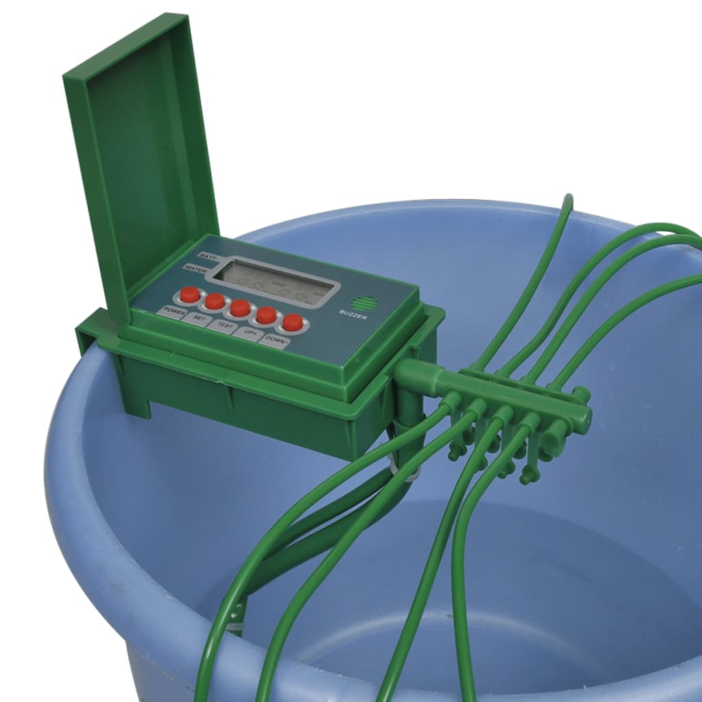 vidaXL Système d'irrigation automatique avec arroseur et minuterie