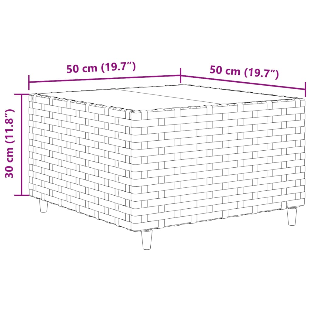 vidaXL Salon de jardin 5 pcs avec coussins Marron Résine tressée