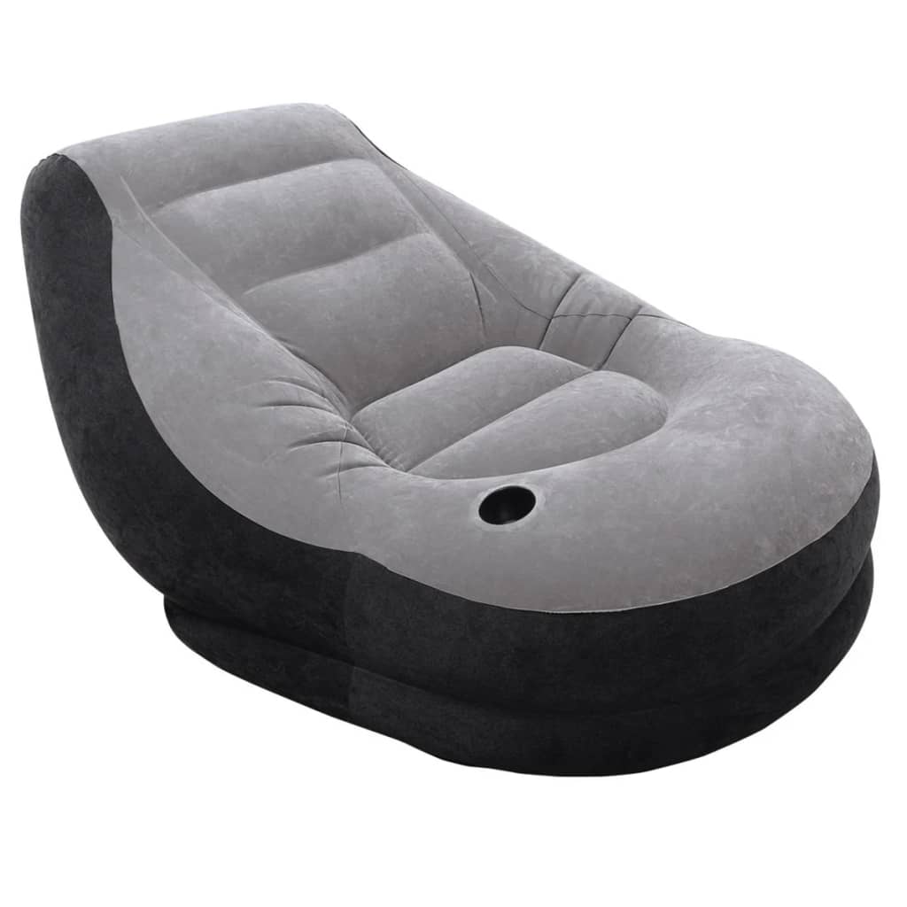 Intex Fauteuil gonflable avec pouf Ultra Lounge Relax 68564NP