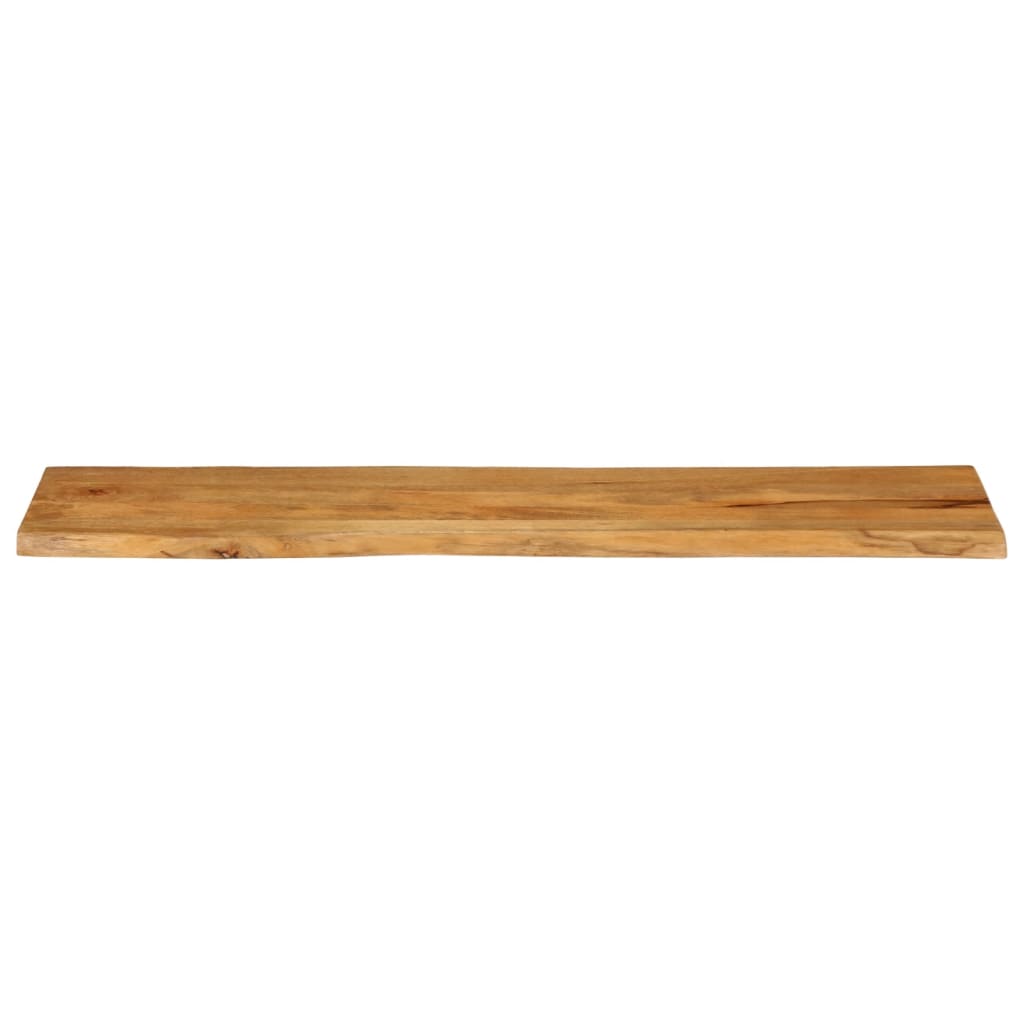 vidaXL Dessus de table 180x40x3,8 cm bord vivant bois massif manguier