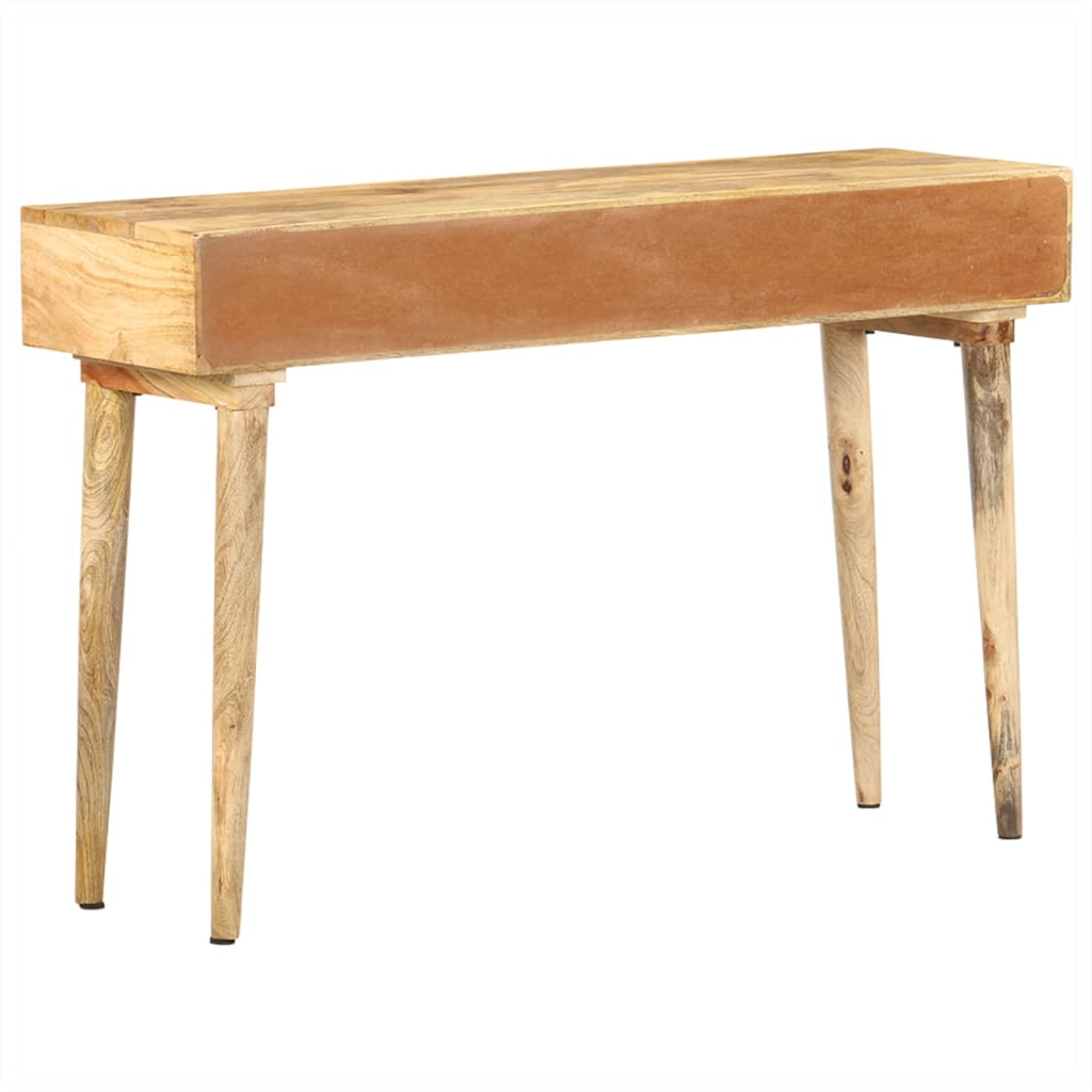 vidaXL Table console 115x35x76 cm Bois de manguier massif