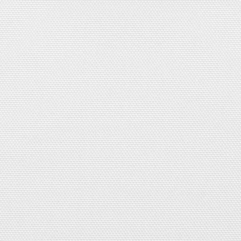 vidaXL Écran de balcon blanc 75x1000 cm 100% polyester oxford