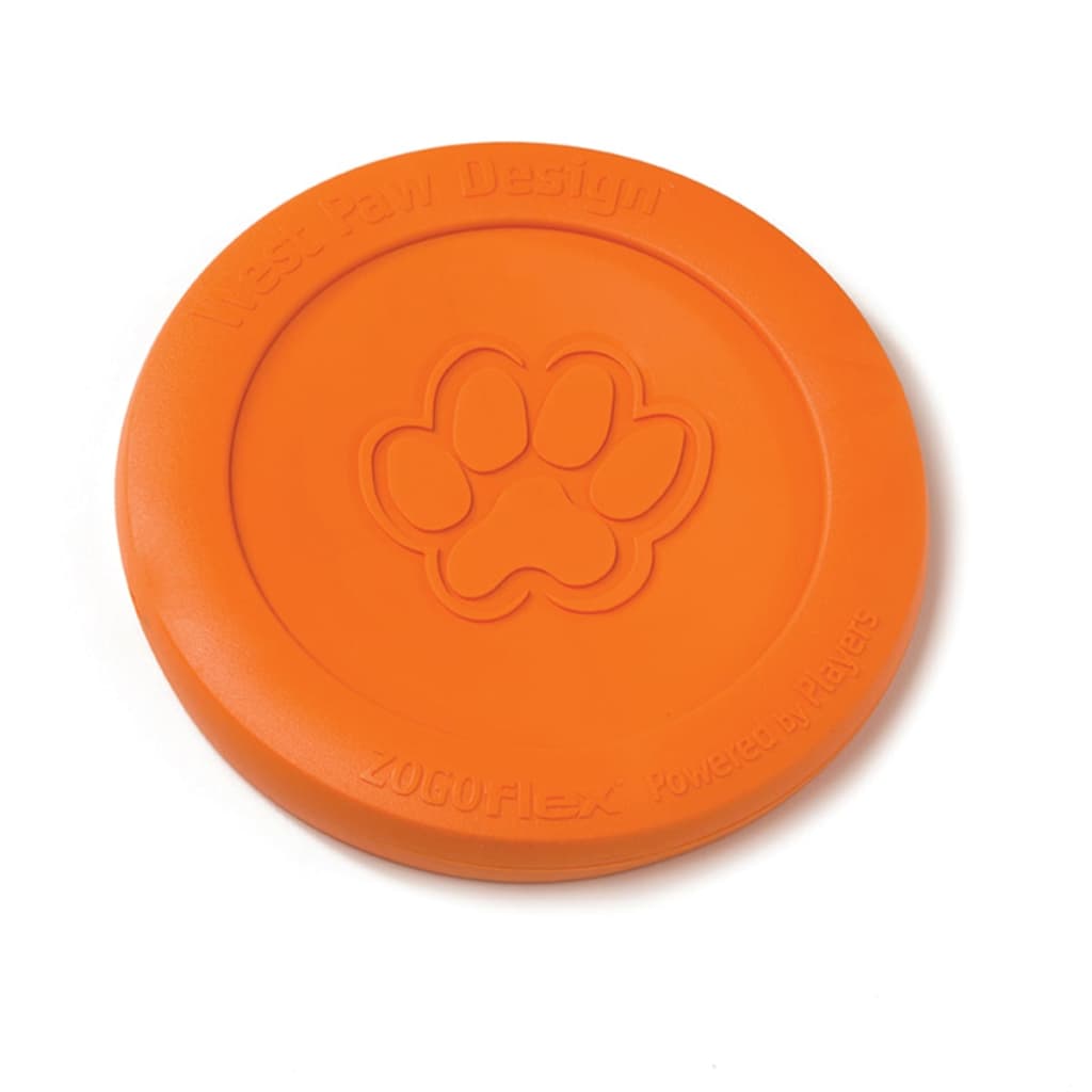 Zogoflex Frisbee pour chien Zisc Taille L Orange 1937
