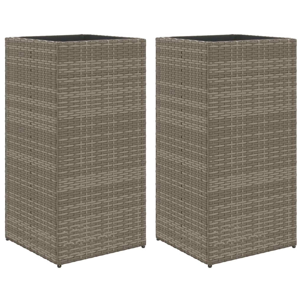 Jardinière Romana The HC Companies – Gris Chaud – 71 Cm – Plastique Durable Avec Drainage