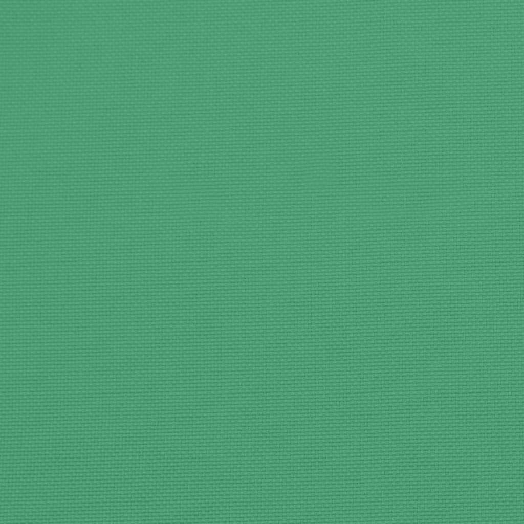 vidaXL Coussin de palette vert 70x70x12 cm tissu