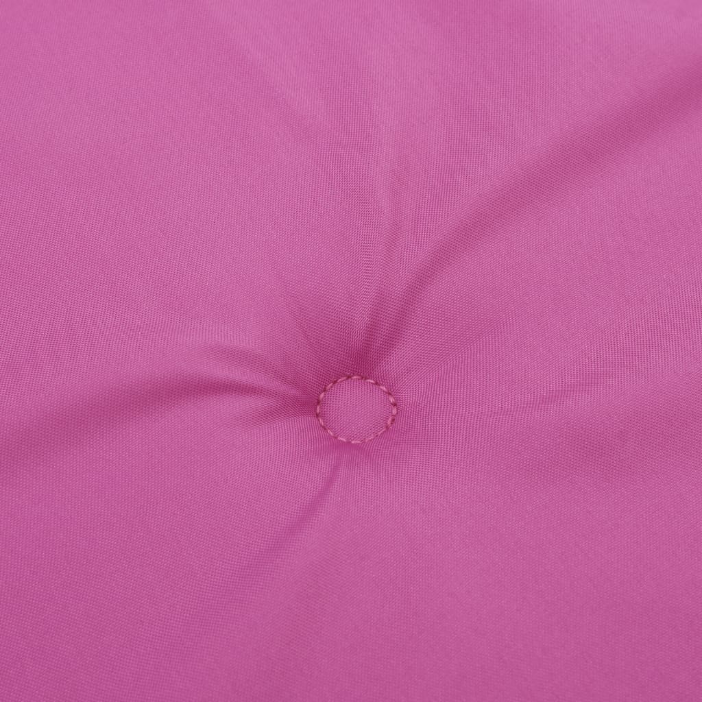 vidaXL Coussin de chaise longue rose tissu oxford