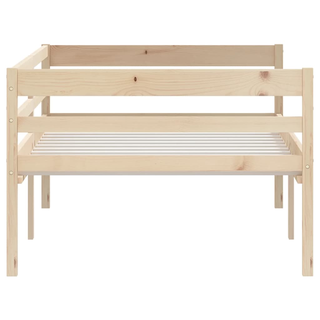 vidaXL Cadre de lit sans matelas bois de pin massif 90x200 cm