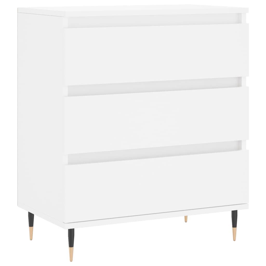 vidaXL Buffet Blanc 60x35x70 cm Bois d'ingénierie