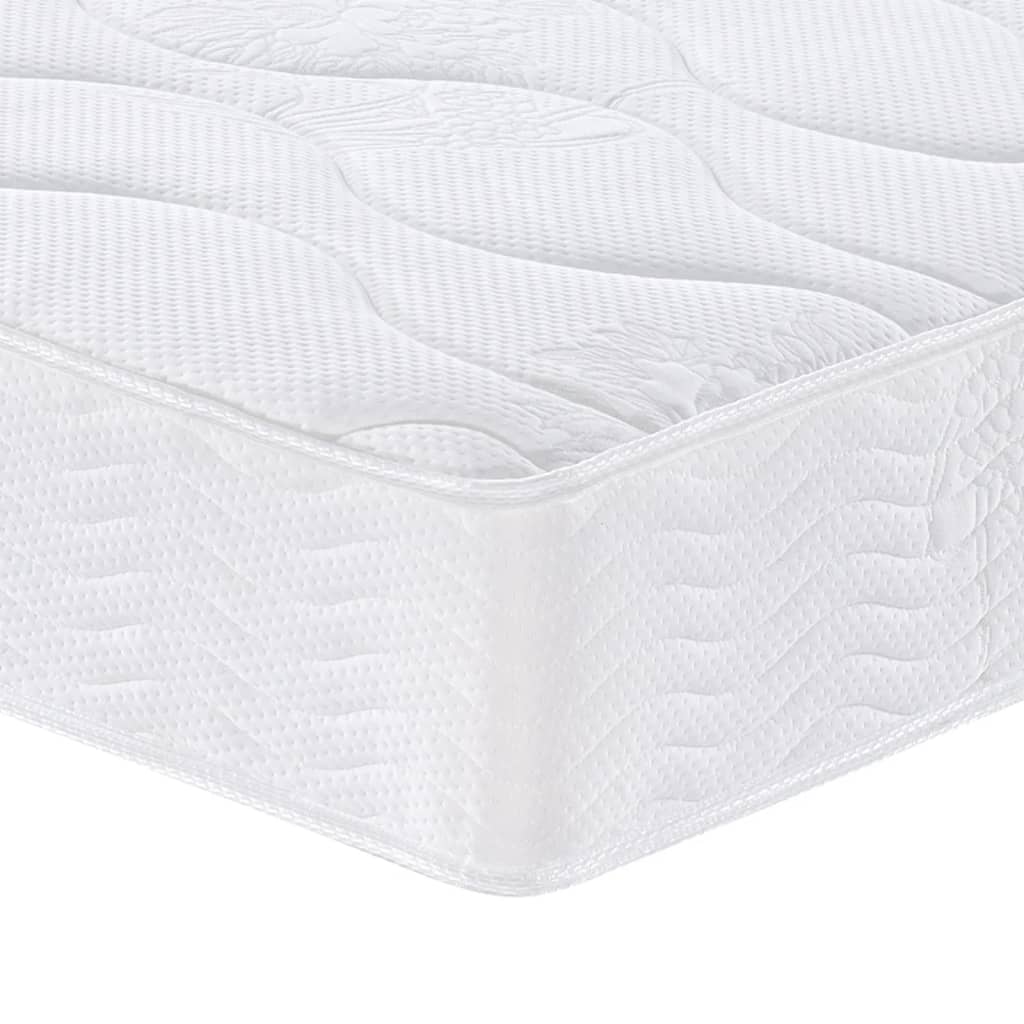 vidaXL Matelas à ressorts bonnell moyen 120x200 cm