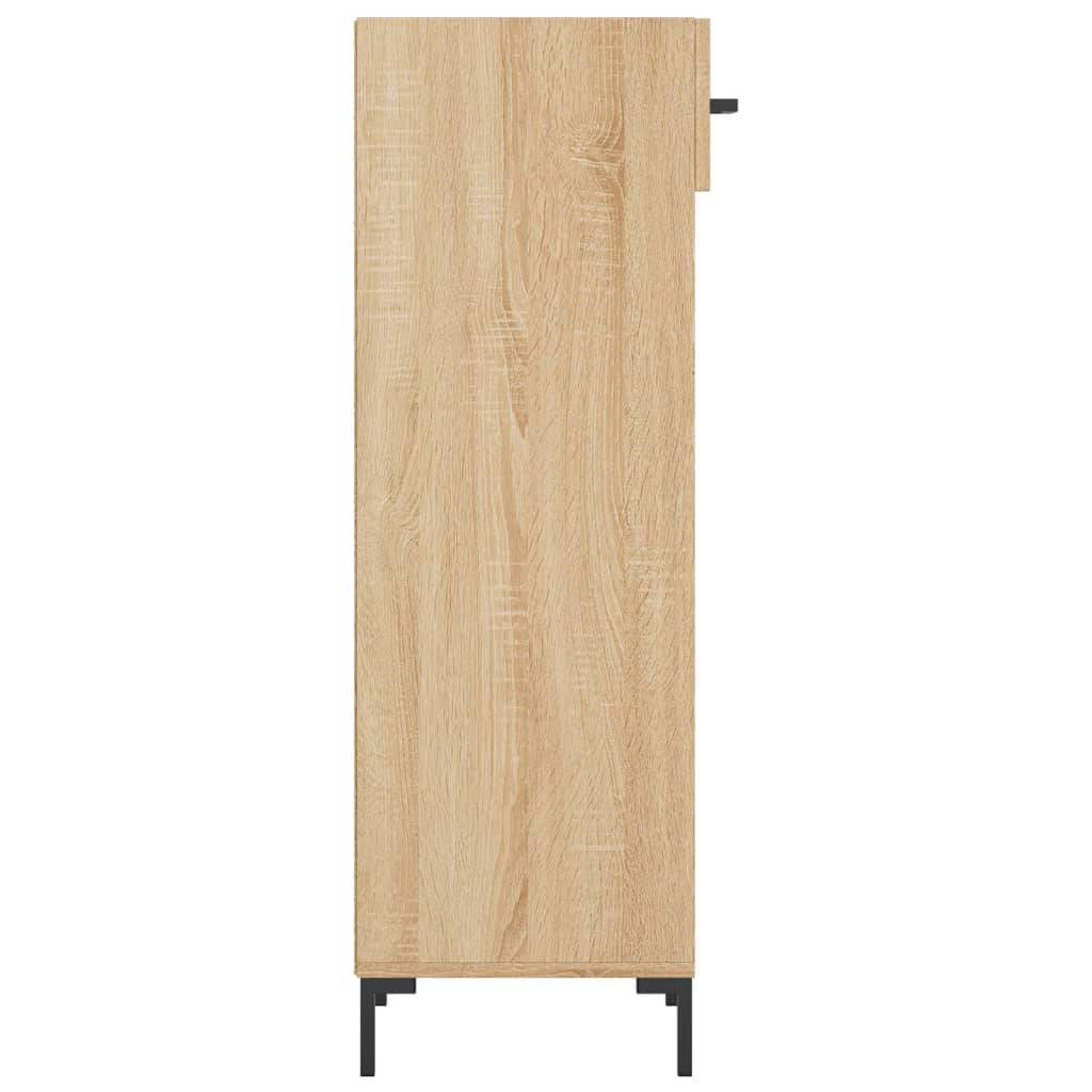 vidaXL Armoire à chaussures chêne sonoma 30x35x105cm bois d'ingénierie