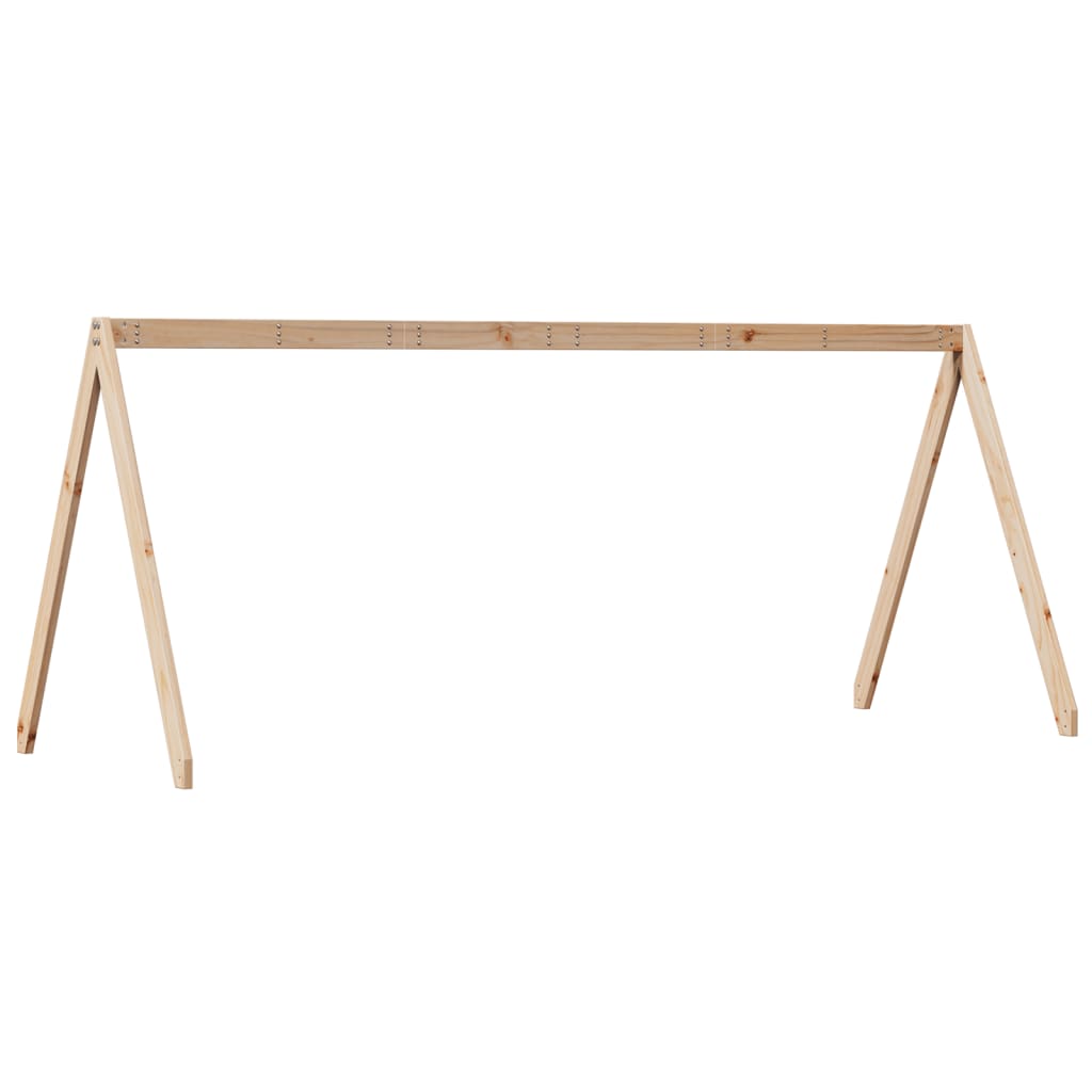 vidaXL Toit de lit pour enfants 199x80,5x88 cm bois de pin massif