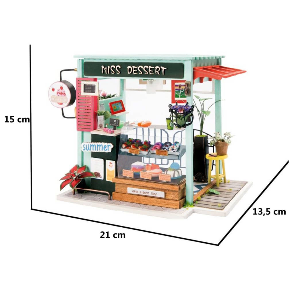 Robotime Kit miniature de bricolage Dessert Shop