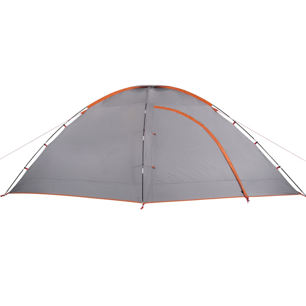 vidaXL Tente de camping 8 personnes orange imperméable