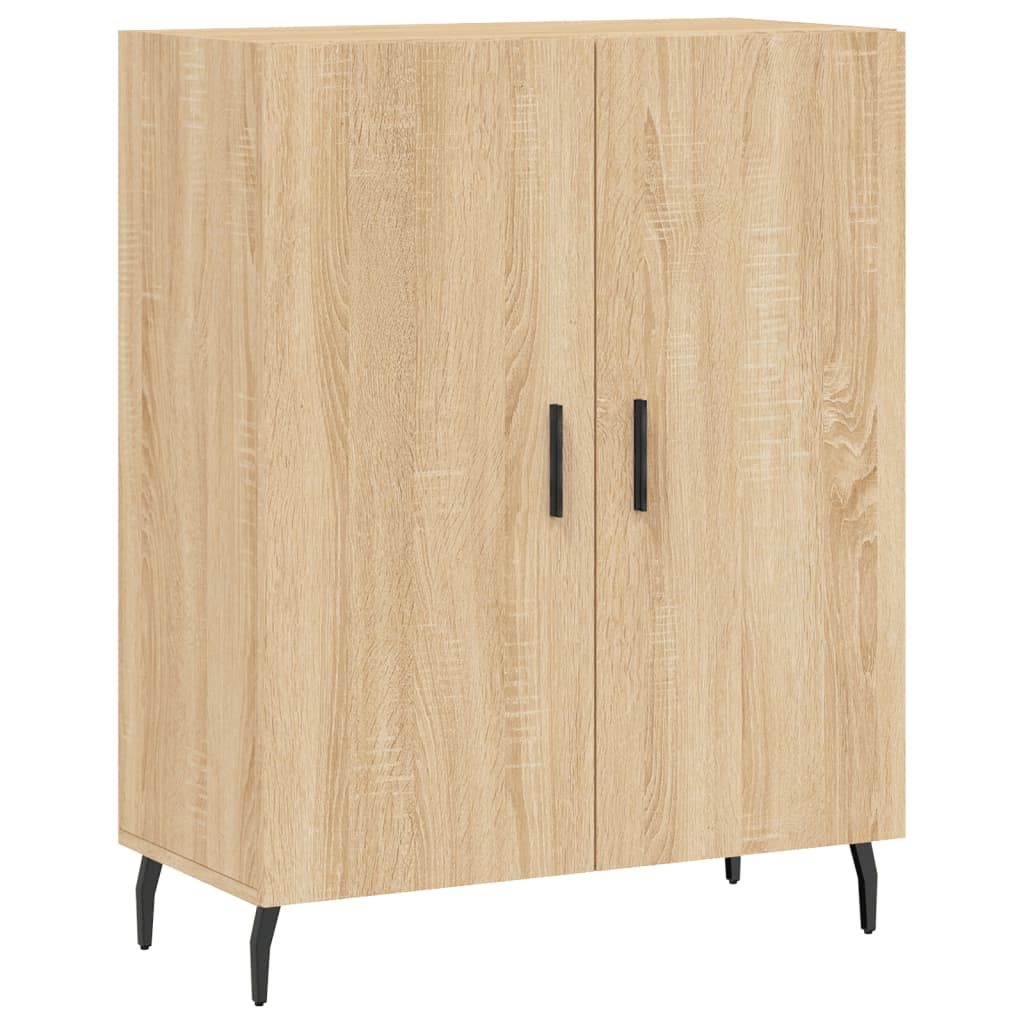 vidaXL Buffet chêne sonoma 69,5x34x90 cm bois d'ingénierie