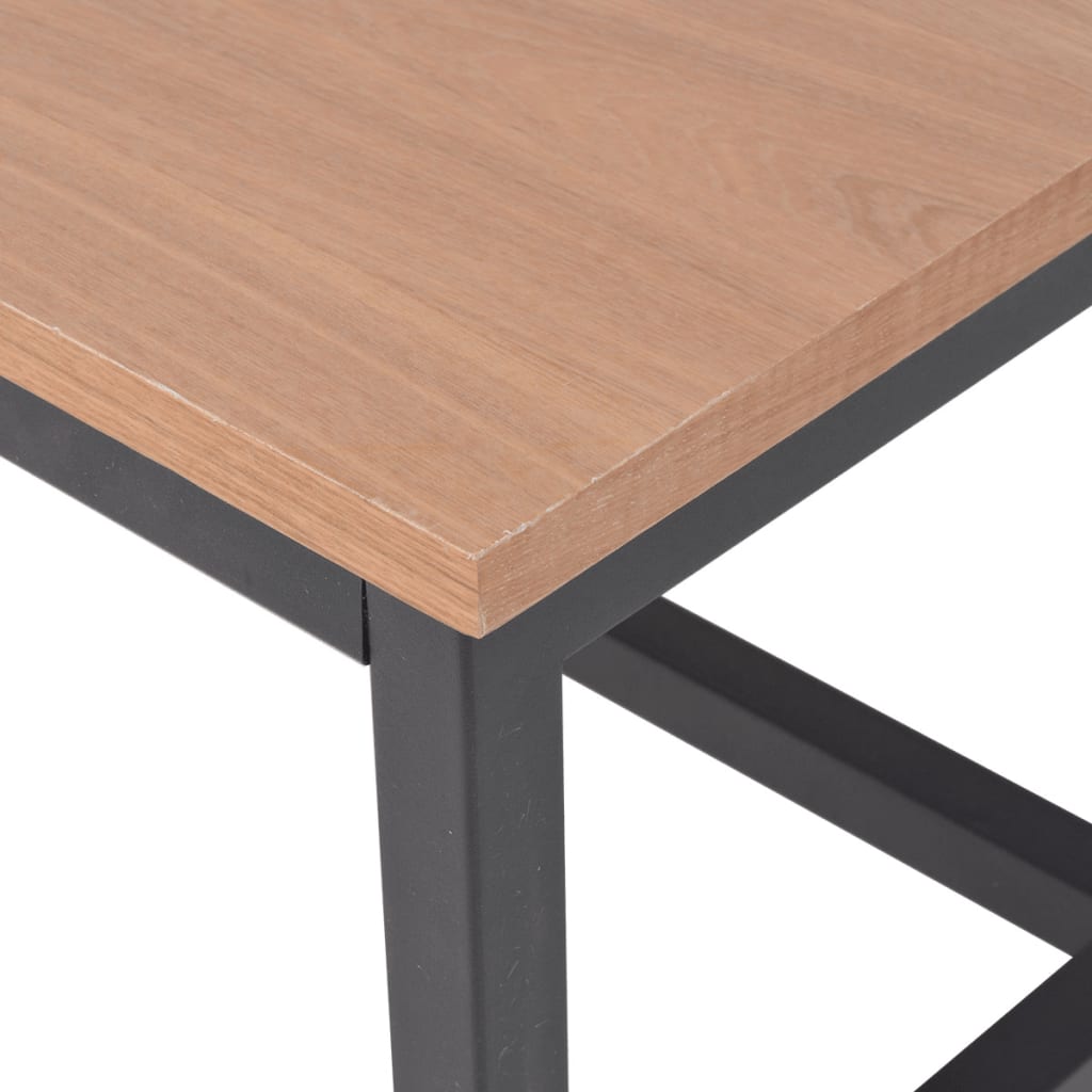 vidaXL Table basse Frêne 100 x 55 x 36 cm