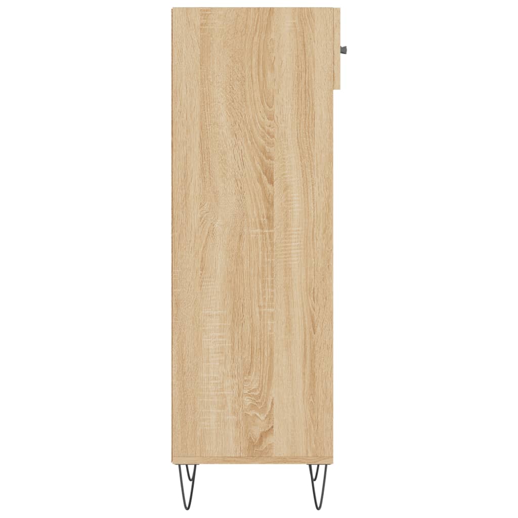 vidaXL Armoire à chaussures chêne sonoma 30x35x105cm bois d'ingénierie