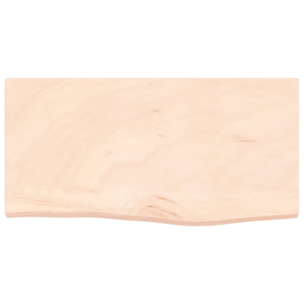 vidaXL Étagère murale 60x30x(2-4) cm bois de chêne massif non traité