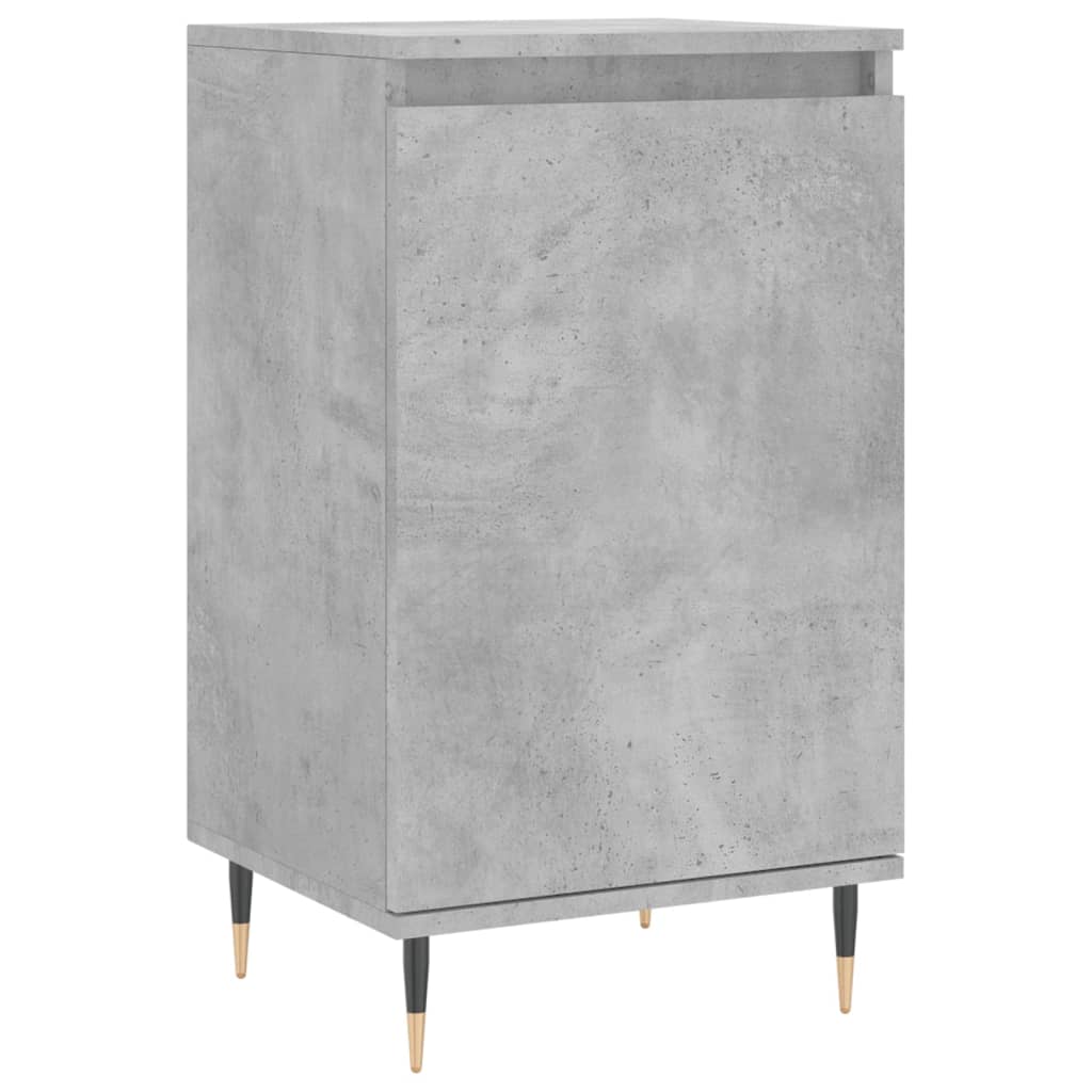 vidaXL Buffet gris béton 40x35x70 cm bois d'ingénierie