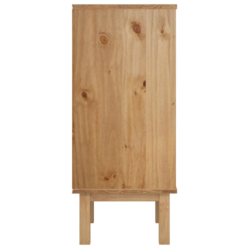 vidaXL Commode OTTA 45x39x90 cm bois de pin massif