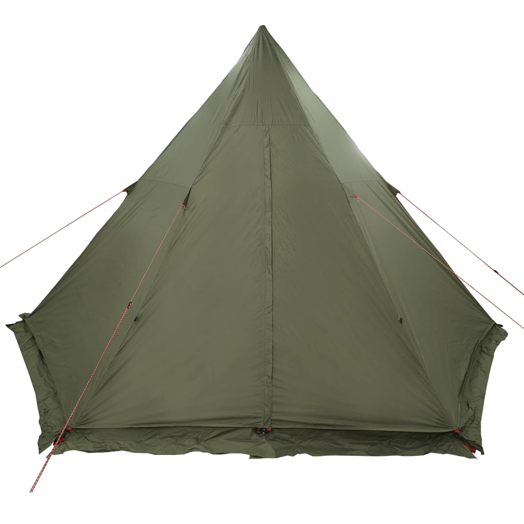 vidaXL Tente familiale tipi 6 personnes vert olive imperméable