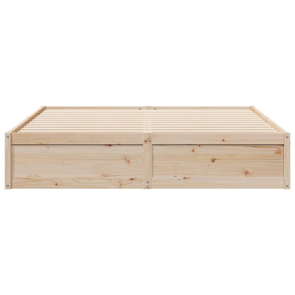 vidaXL Cadre de lit 180x200 cm bois de pin massif