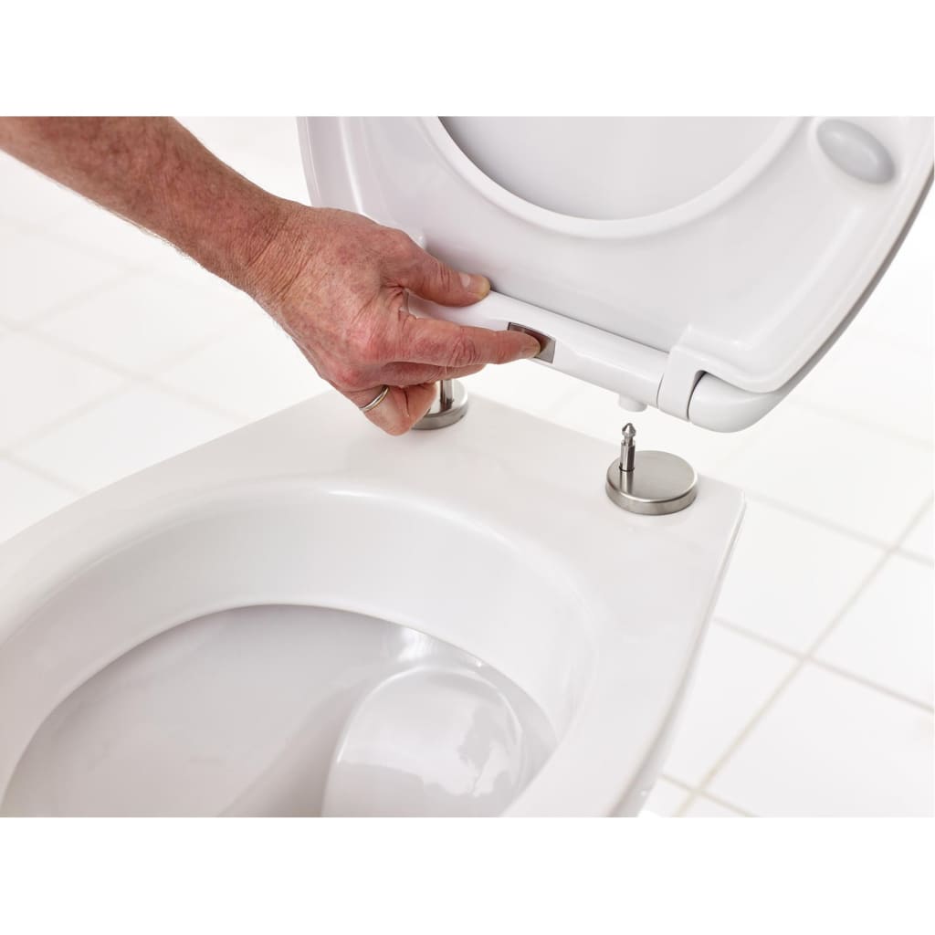 RIDDER Siège de toilette à fermeture en douceur generation blanc