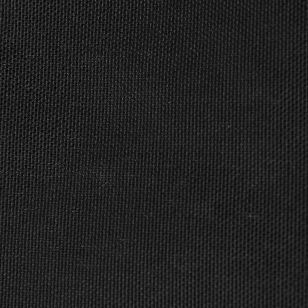vidaXL Voile de parasol Tissu Oxford rectangulaire 4x6 m noir