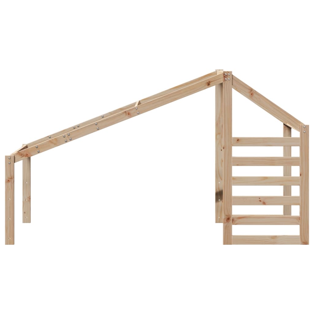 vidaXL Toit de lit pour enfants 188x82x113 cm bois de pin massif