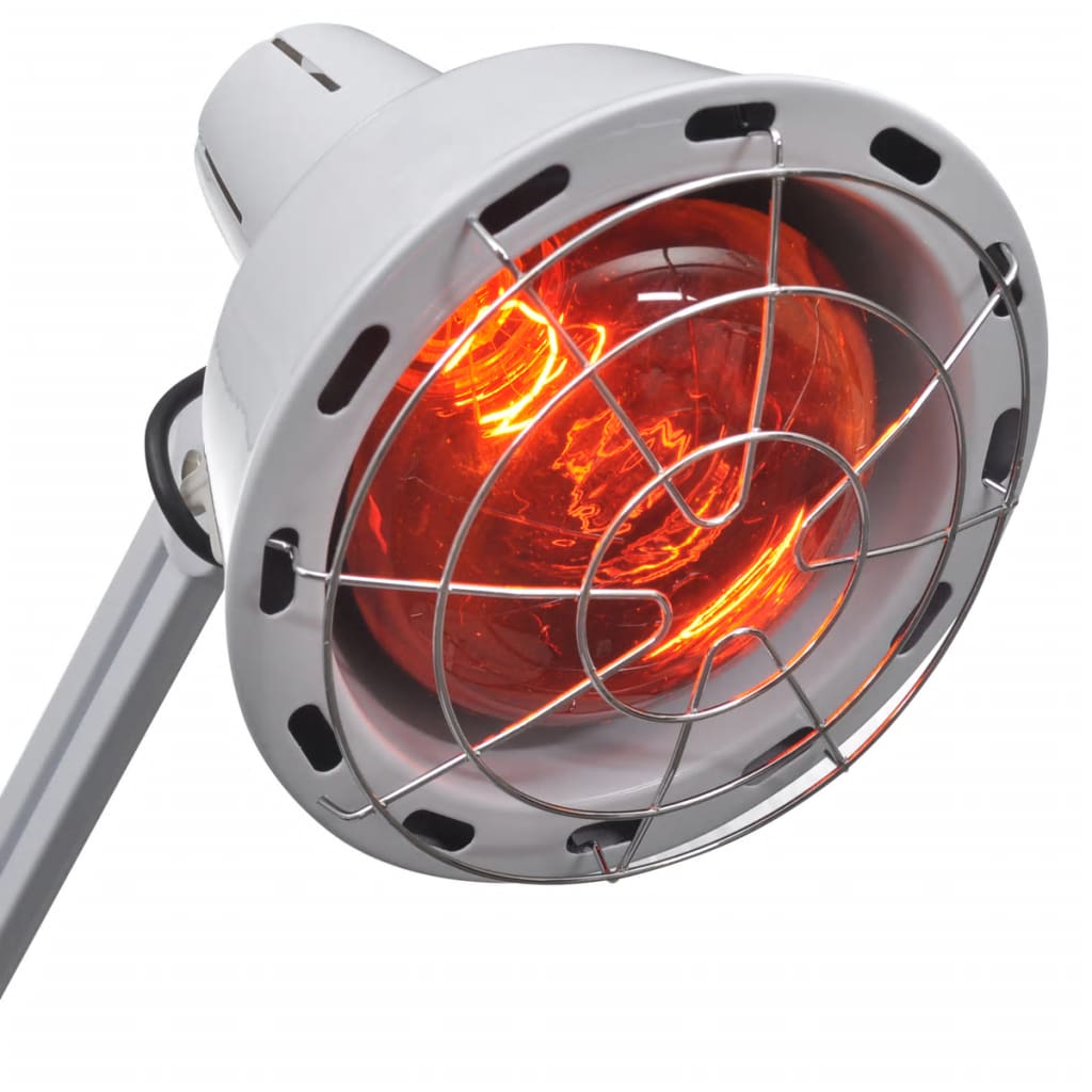 Lampe de chauffage infrarouge avec roues