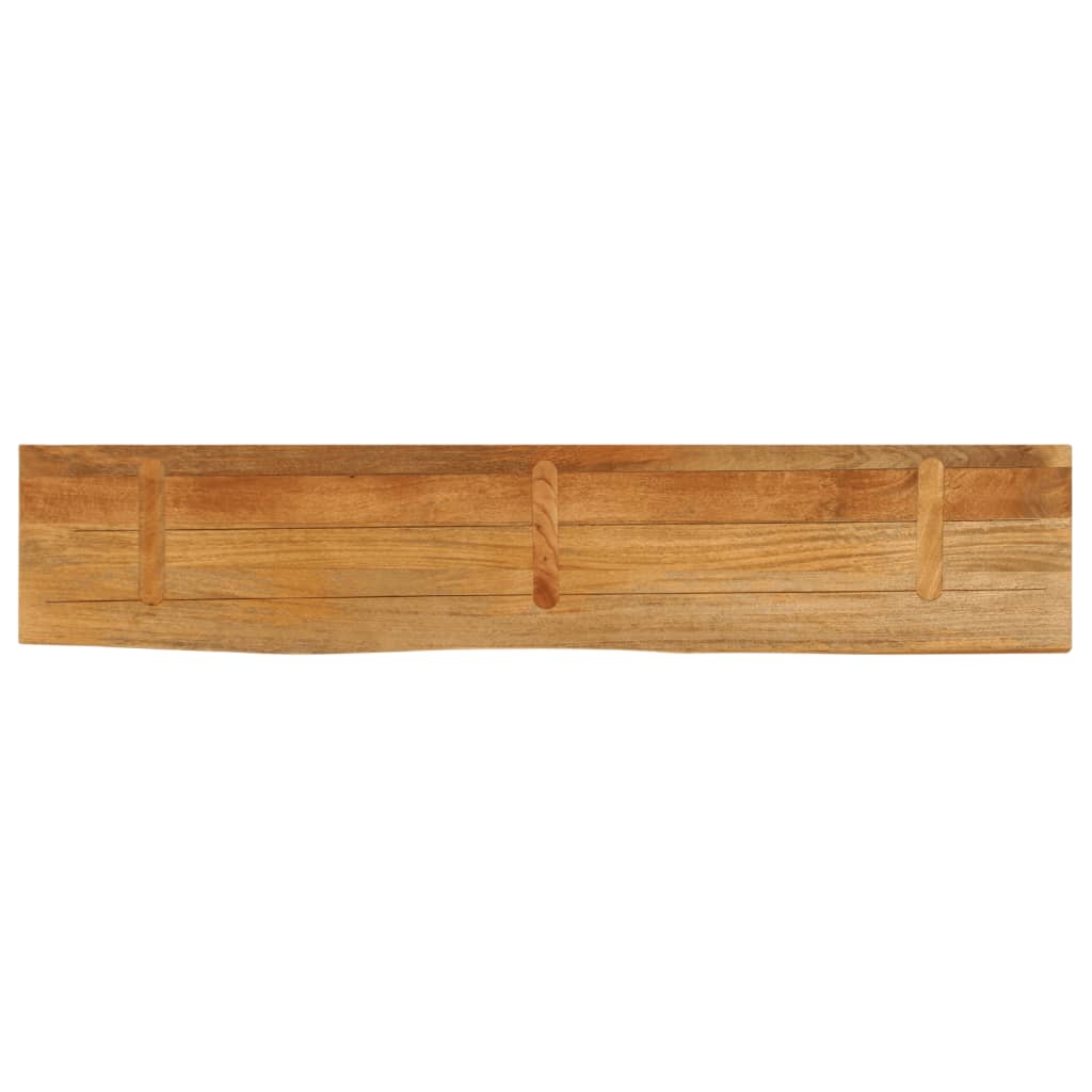 vidaXL Dessus de table à bord vivant 160x40x2,5cm bois massif manguier