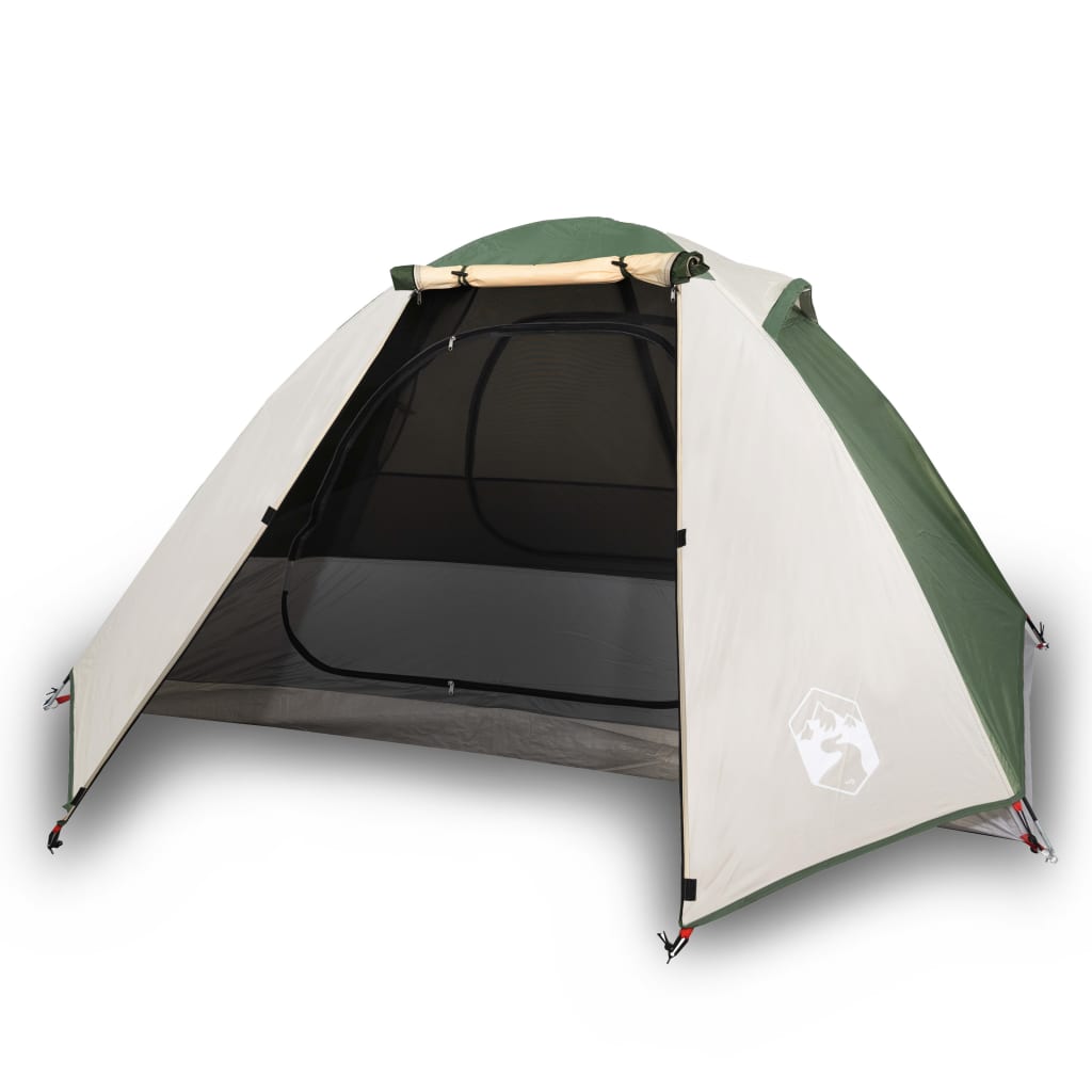 vidaXL Tente de camping 2 personnes vert imperméable