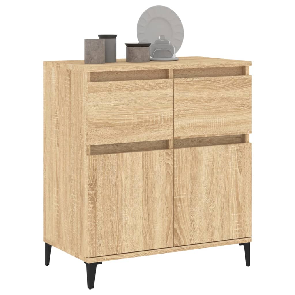 vidaXL Buffet Chêne sonoma 60x35x70 cm Bois d'ingénierie