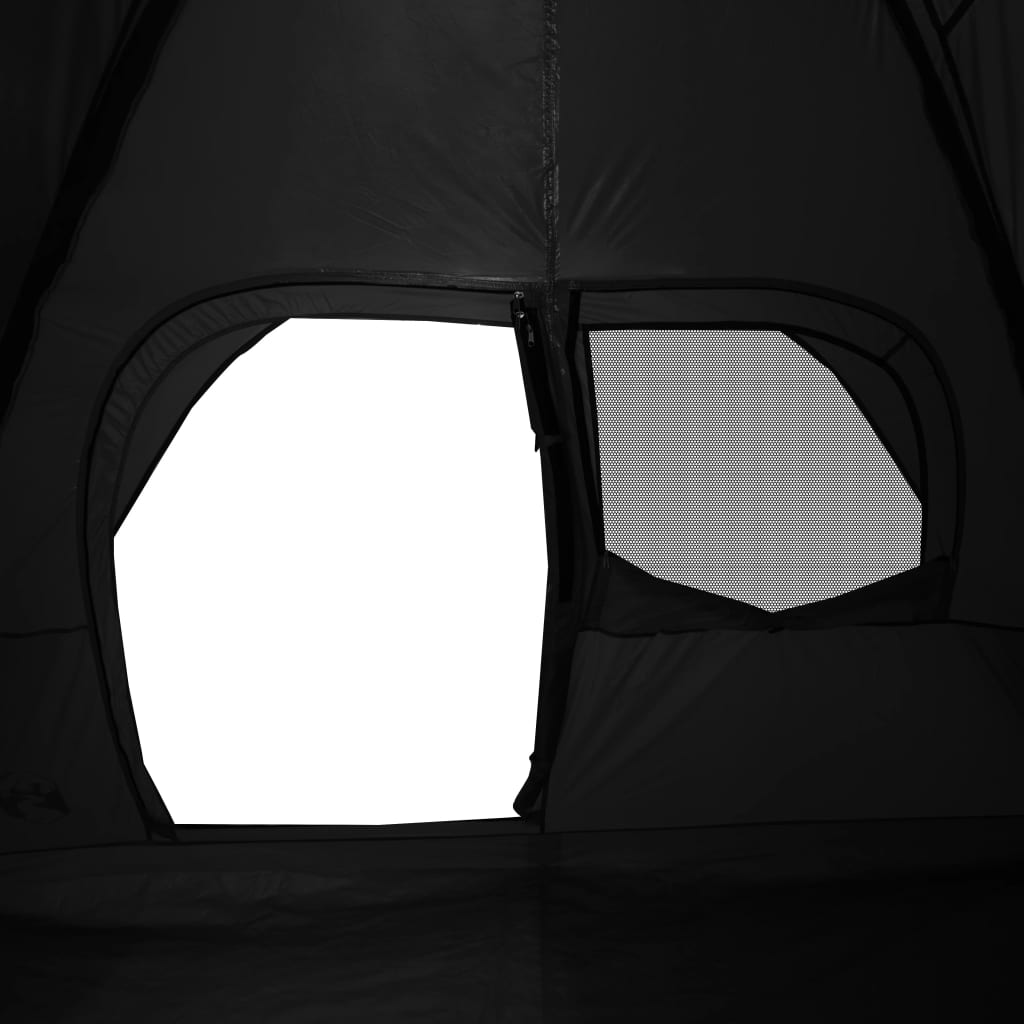 vidaXL Tente familiale à dôme 6 personnes tissu occultant imperméable