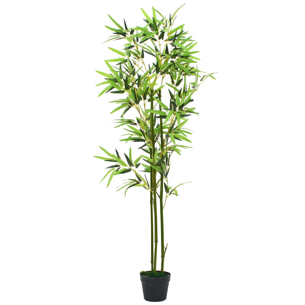 vidaXL Plante artificielle avec pot Bambou 150 cm Vert