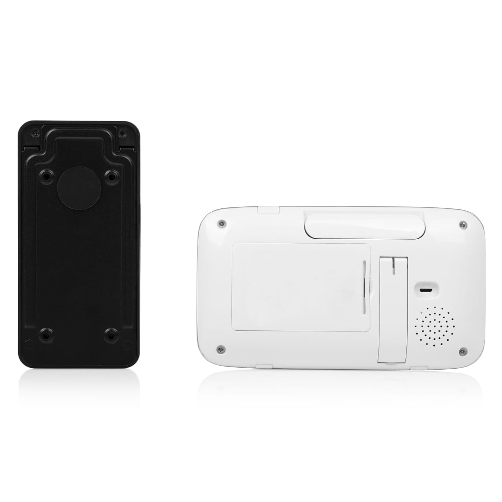 Byron Interphone vidéo sans fil 16,4x13,5x2 cm Blanc