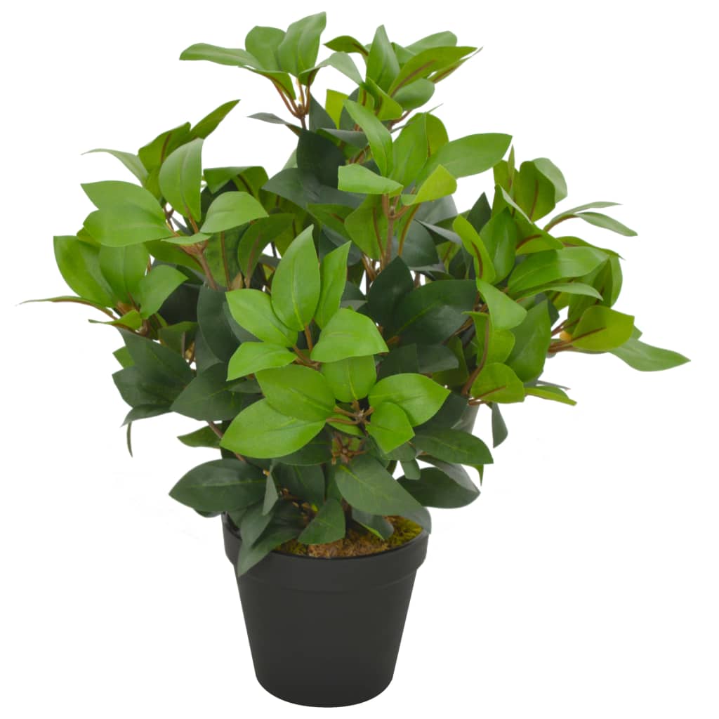 vidaXL Plante artificielle avec pot Laurier Vert 40 cm