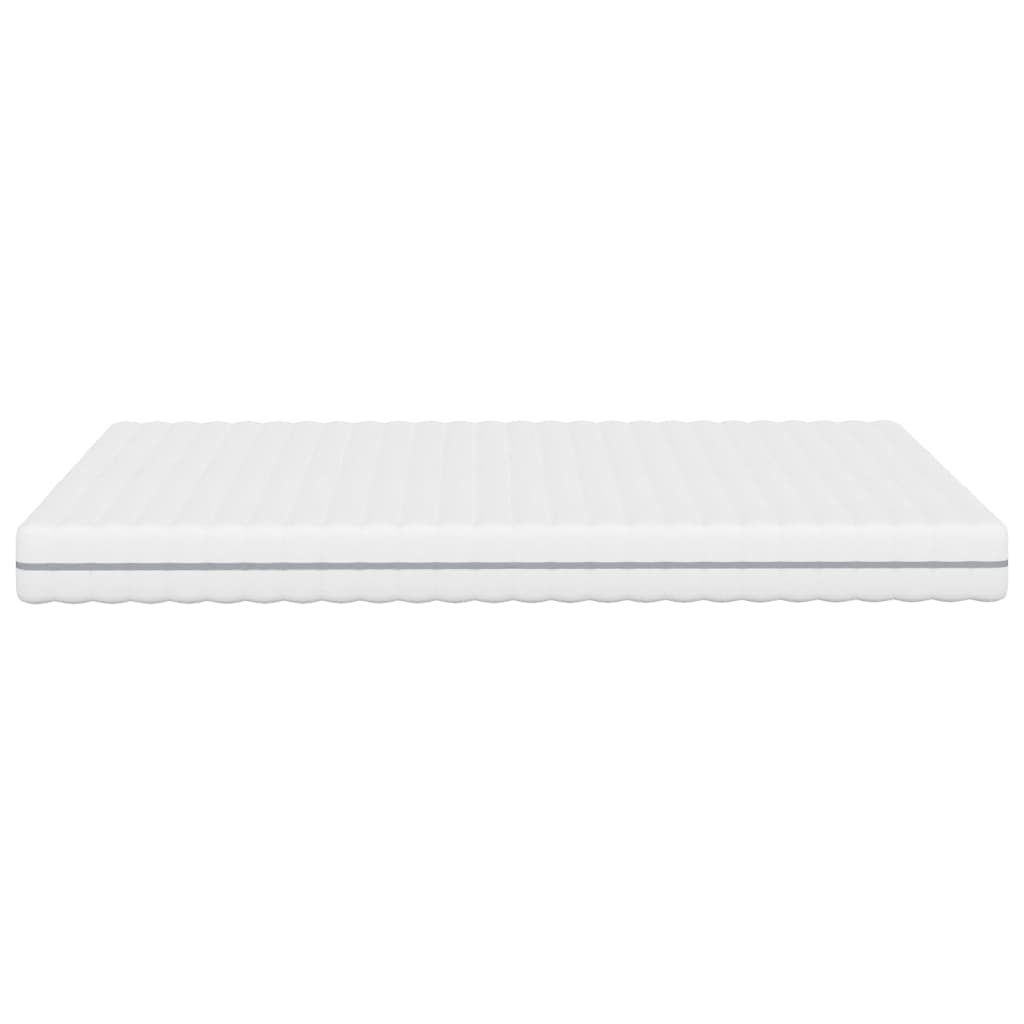 vidaXL Matelas en mousse moyennement doux 160x200 cm