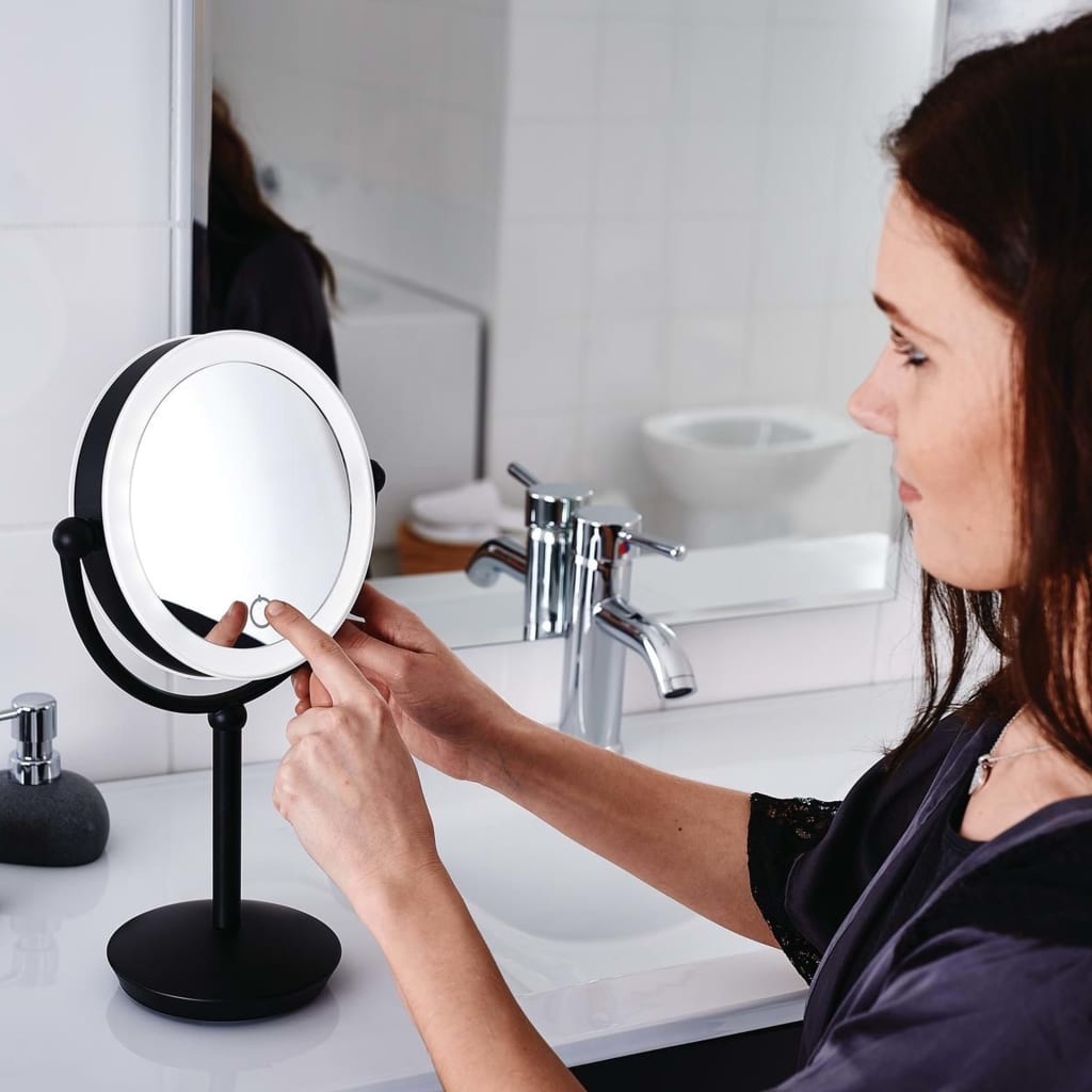 RIDDER Miroir de maquillage Moana avec interrupteur tactile LED