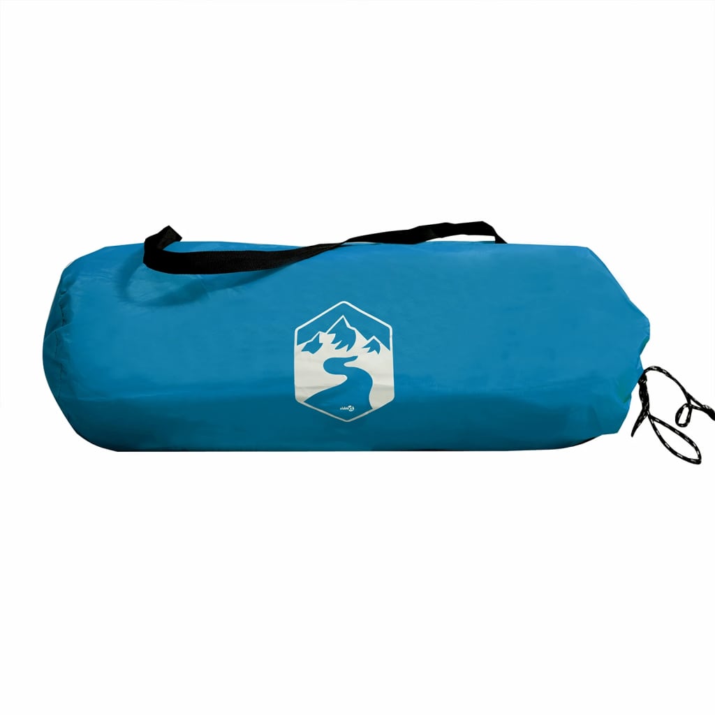 vidaXL Bâche de camping bleu 400x294 cm imperméable