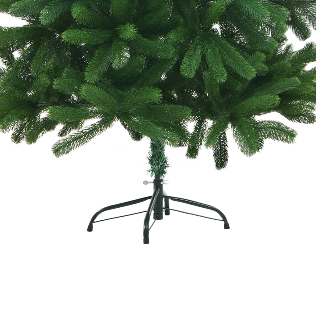 vidaXL Arbre de Noël artificiel pré-éclairé et boules 180 cm vert