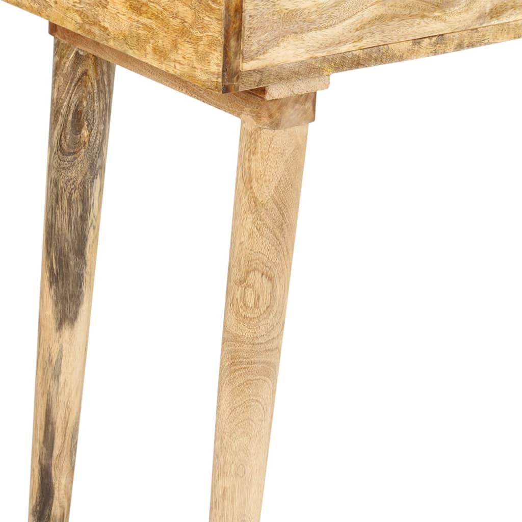 vidaXL Table console 115x35x76 cm Bois de manguier massif