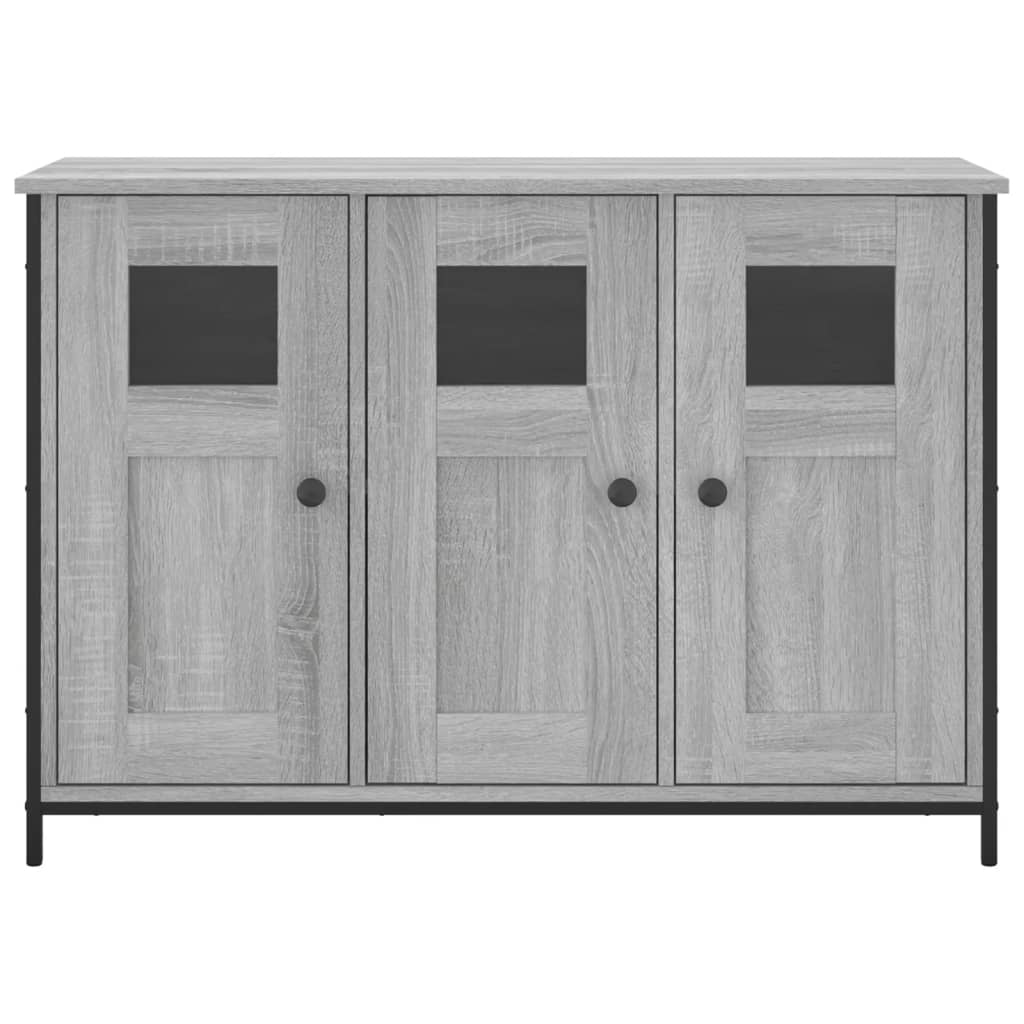 vidaXL Buffet sonoma gris 100x35x70 cm bois d'ingénierie