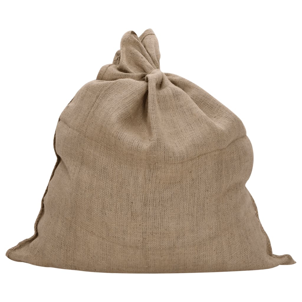 vidaXL Sacs en jute 5 pcs 100x110 cm 100 % jute 340 g/m²