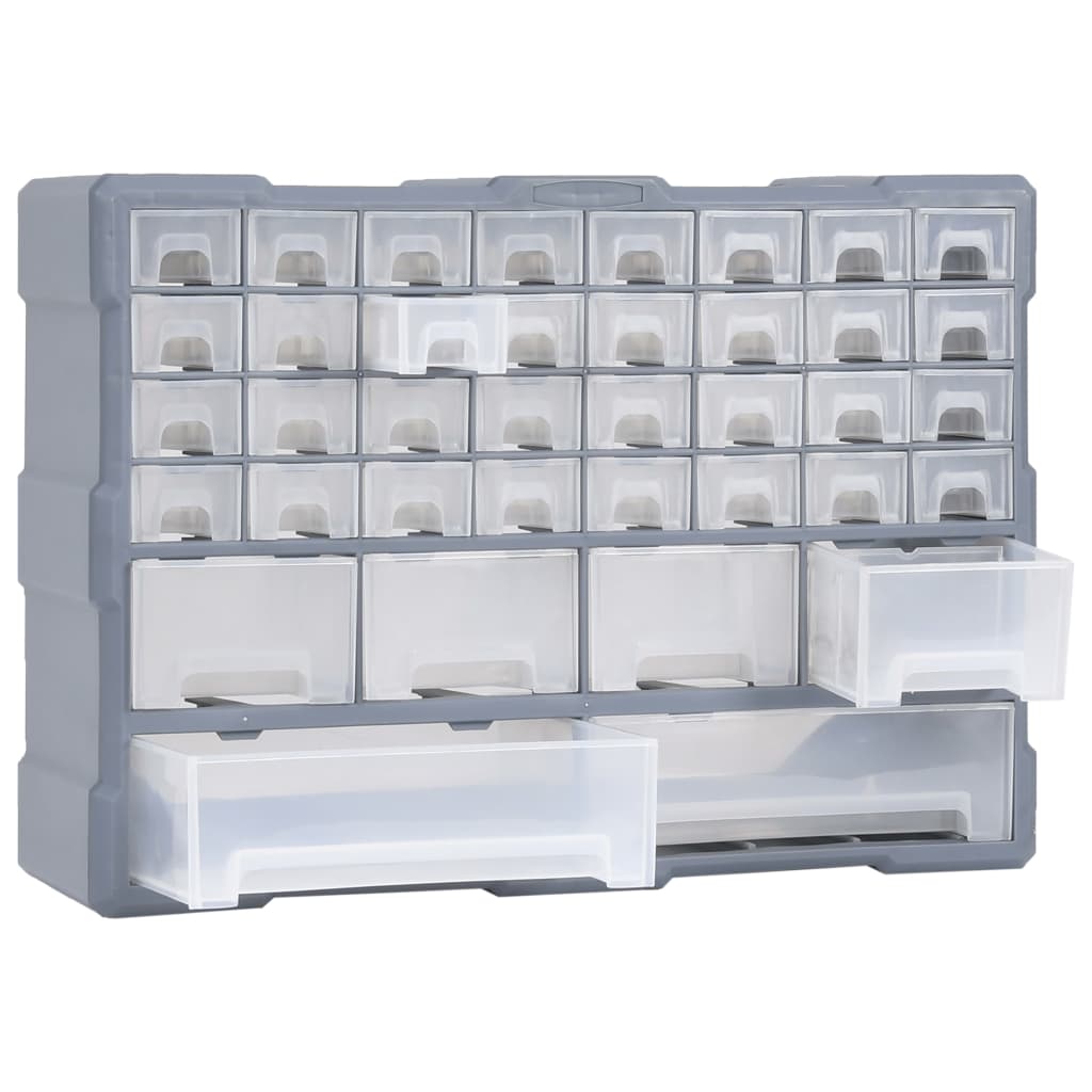 vidaXL Organisateur multi-tiroirs avec 40 tiroirs 52x16x37,5 cm