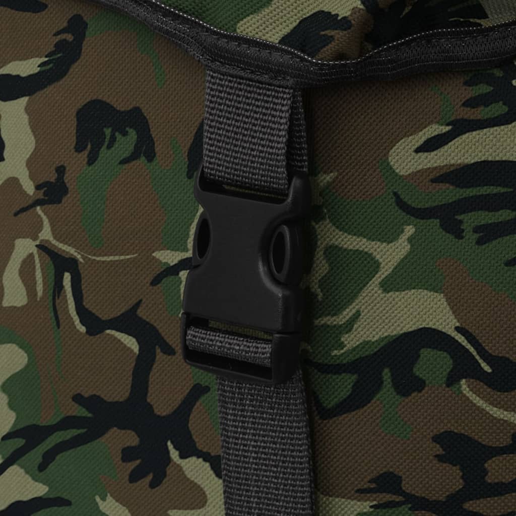 vidaXL Sac à dos en style d'armée 65 L Camouflage