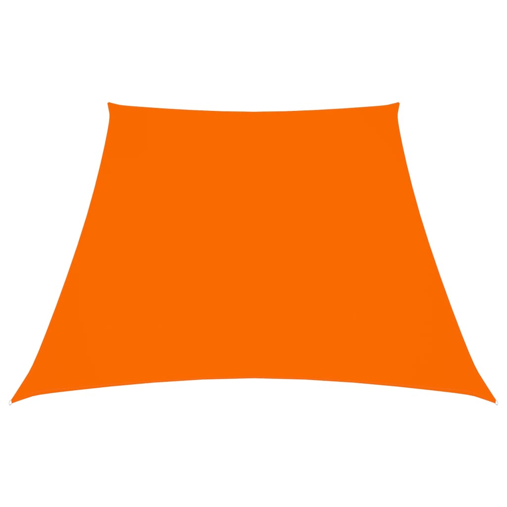 vidaXL Voile de parasol Tissu Oxford trapèze 2/4x3 m Orange