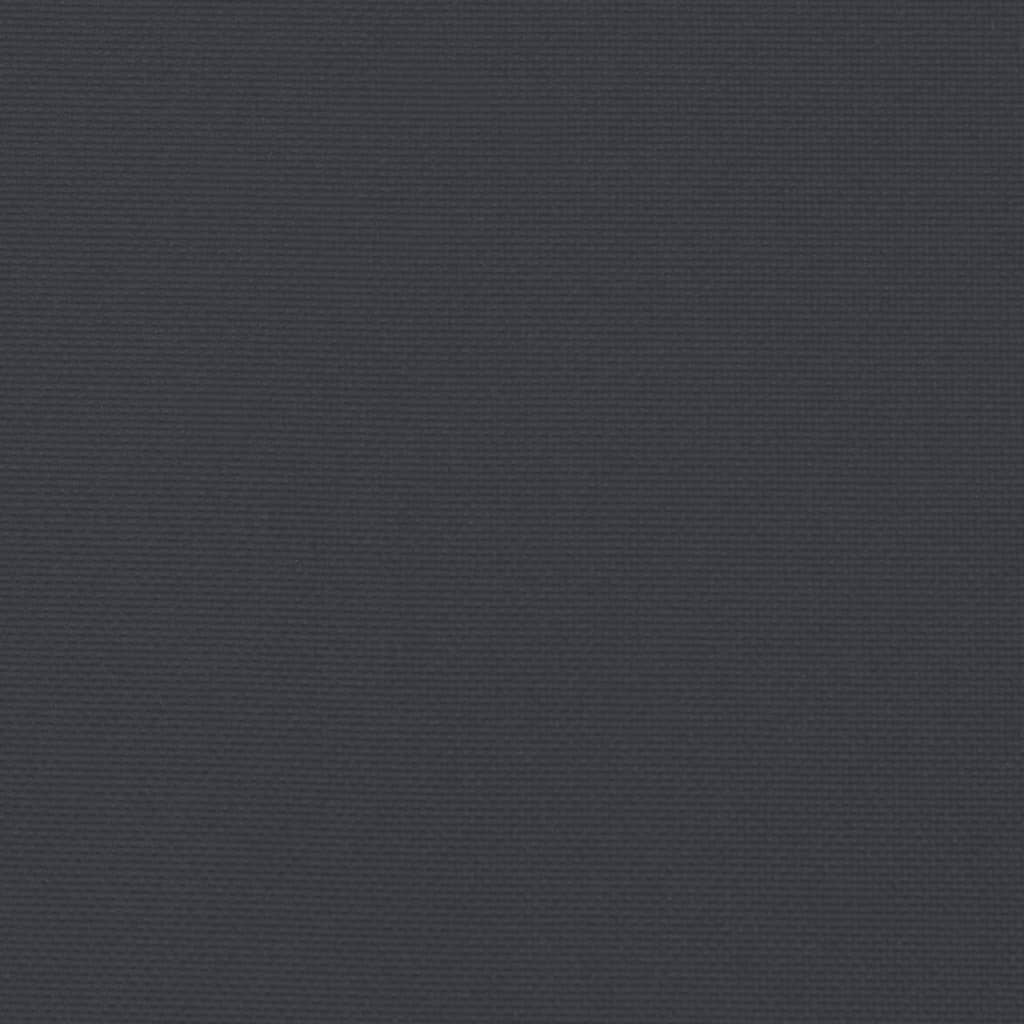 vidaXL Coussins de banc de jardin 2 pcs noir 120x50x7 cm tissu Oxford